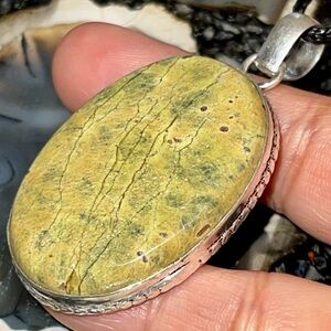 Atlantisite Tasmanite Pendant 2 1/4”